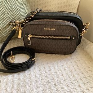 Michael Kors Double Camera Crossbody